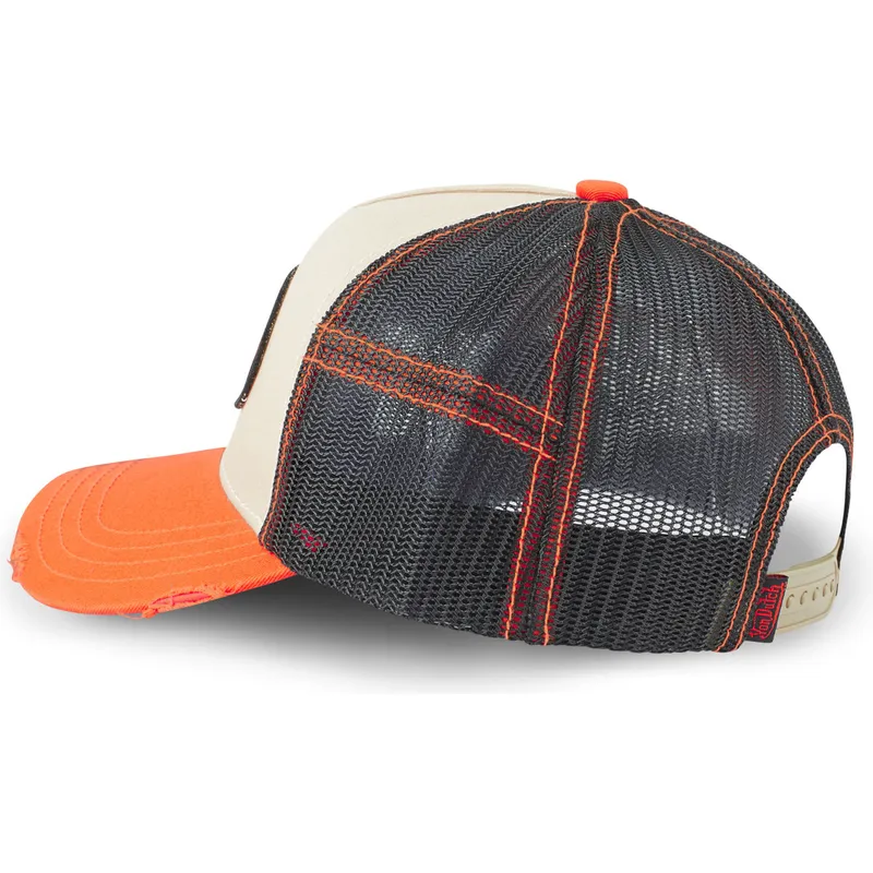 cepur-izliekta-truckeris-oranzs-snapback-ora-no-von-dutch