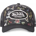 cepur-izliekta-truckeris-melns-snapback-tattoo-tat-nr-no-von-dutch
