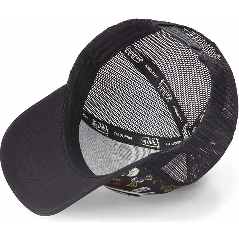 cepur-izliekta-truckeris-melns-snapback-tattoo-tat-nr-no-von-dutch