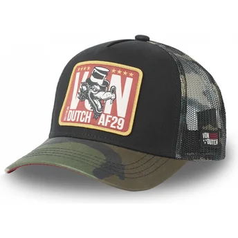 cepur-izliekta-truckeris-melns-snapback-wolf-no-von-dutch