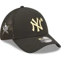 schwarze-trucker-kappe-mit-goldenem-logo-39thirty-all-star-game-der-new-york-yankees-mlb-von-new-era