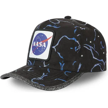 Cepur izliekta melns regulējams GLI NASA no Capslab