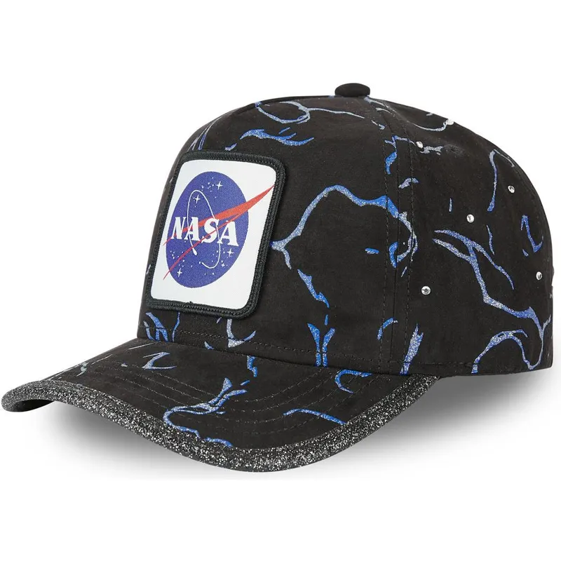 cap-izliekta-black-adjustable-strap-nasa-no-capslab