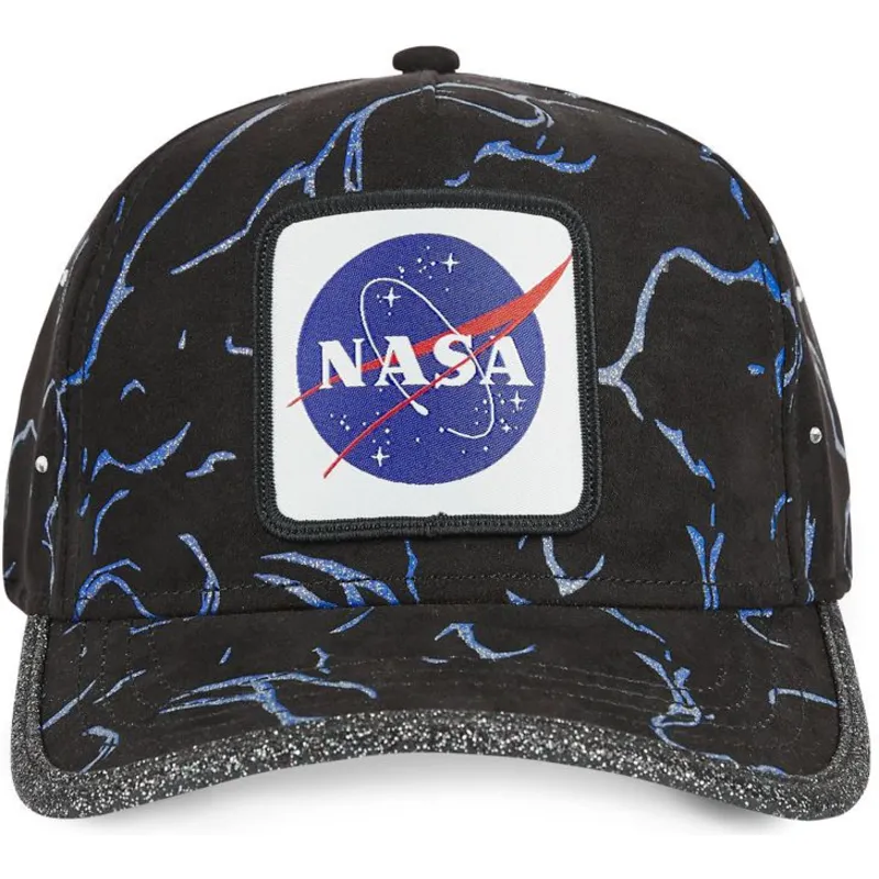 cap-izliekta-black-adjustable-strap-nasa-no-capslab