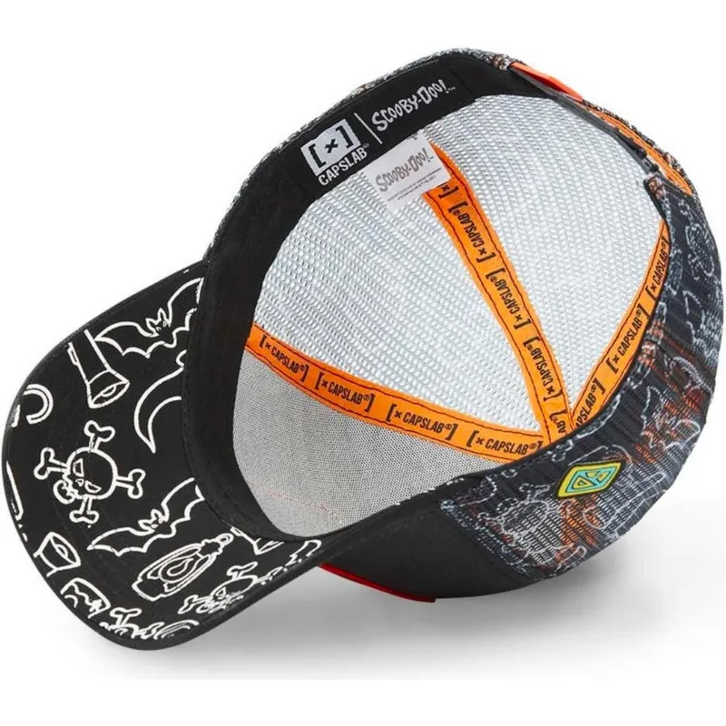 cepur-izliekta-truckeris-melns-snapback-stu-scooby-doo-no-capslab