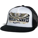 cepur-plakana-truckeris-melns-snapback-spitfire-black-ww18-no-wheels-and-waves
