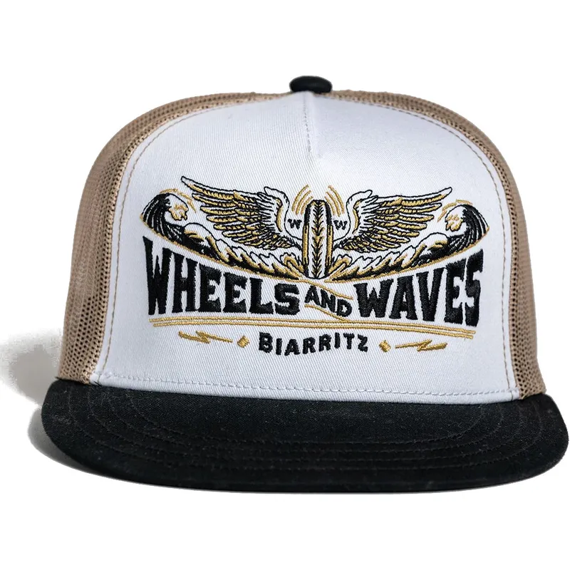 cepur-plakana-truckeris-balts-snapback-spitfire-gold-ww19-no-wheels-and-waves cepur-plakana-truckeris-balts-snapback-spitfire-gold-ww19-no-wheels-and-waves