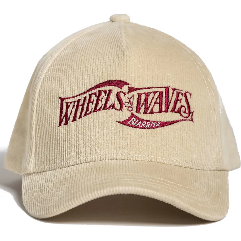 beige-verstellbare-curved-cap-enjoy-ww20-von-wheels-and-waves