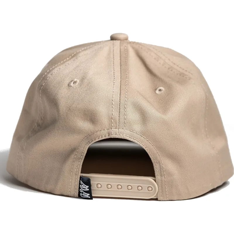 beige-platt-snapback-keps-skateboarding-ww24-fran-wheels-and-waves