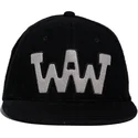 cepur-plakana-melns-snapback-waw-ww29-no-wheels-and-waves