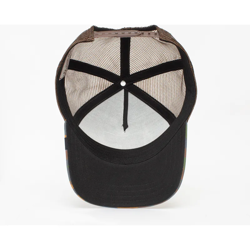 cepur-izliekta-truckeris-maskesanas-snapback-goat-clay-henry-the-farm-no-goorin-bros