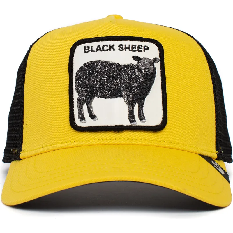 cepur-izliekta-truckeris-dzeltens-snapback-the-black-sheep-the-farm-no-goorin-bros