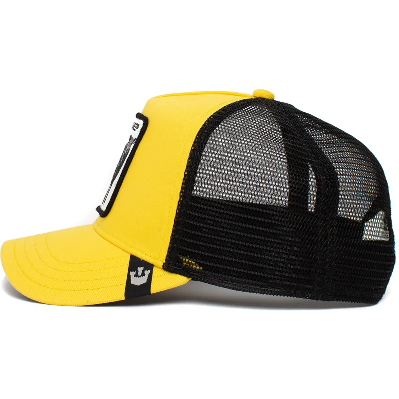 cepur-izliekta-truckeris-dzeltens-snapback-the-black-sheep-the-farm-no-goorin-bros