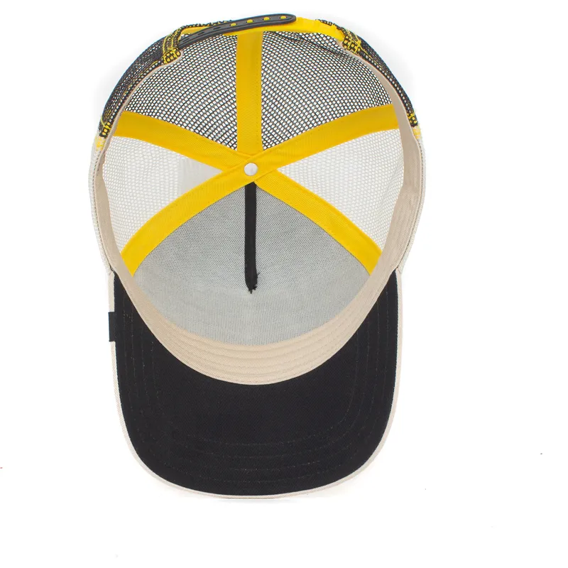 cepur-izliekta-truckeris-melns-snapback-angel-sick-lid-the-farm-no-goorin-bros