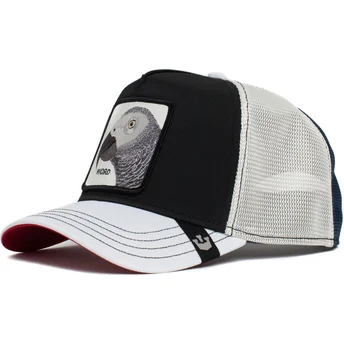 cepur-izliekta-truckeris-melns-snapback-bird-s-the-word-the-farm-no-goorin-bros