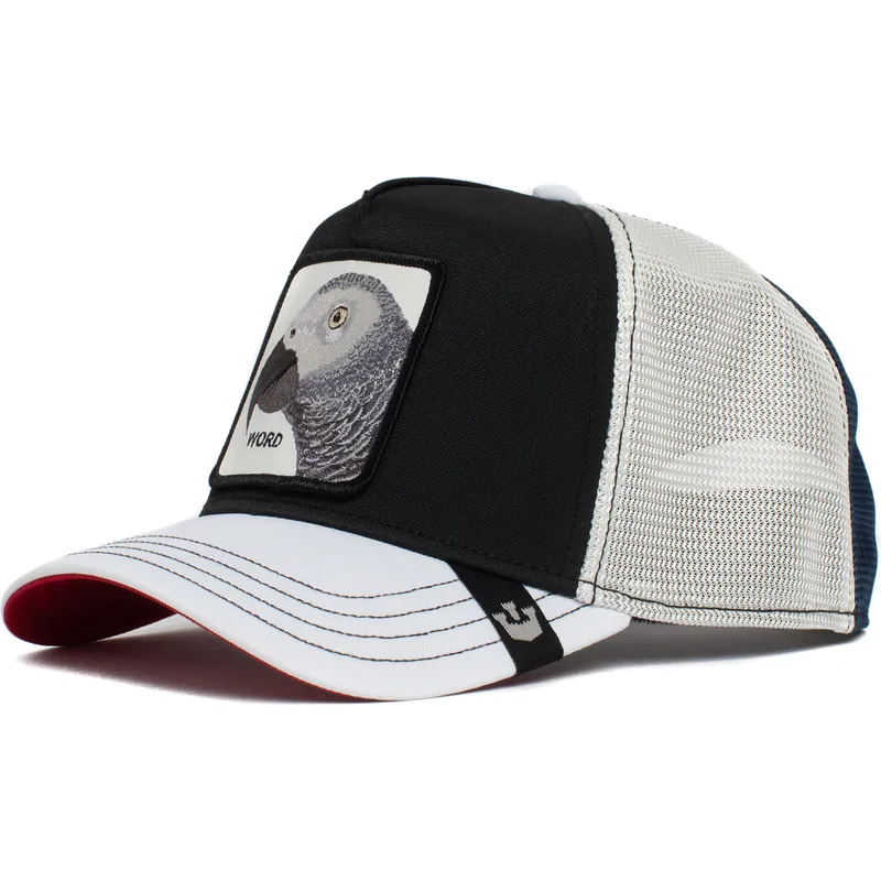 cepur-izliekta-truckeris-melns-snapback-bird-s-the-word-the-farm-no-goorin-bros cepur-izliekta-truckeris-melns-snapback-bird-s-the-word-the-farm-no-goorin-bros