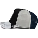 schwarze-und-graue-trucker-kappe-loro-bird-s-the-word-the-farm-von-goorin-bros