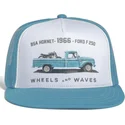 cepur-plakana-truckeris-zils-snapback-1966-ww23-no-wheels-and-waves