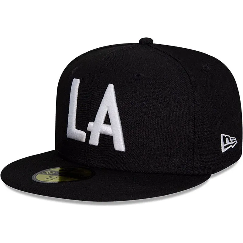 schwarze-enganliegende-59fifty-flatcap-all-star-game-basic-der-los-angeles-dodgers-mlb-von-new-era