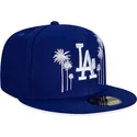 cepur-plakana-zils-pieguloss-59fifty-all-star-game-palm-no-los-angeles-dodgers-mlb-no-new-era