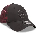 cepur-izliekta-melns-regulejams-9forty-esports-grand-prix-no-mercedes-formula-1-no-new-era