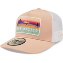 rosa-weisse-trucker-kappe-new-mexico-a-frame-location-von-new-era