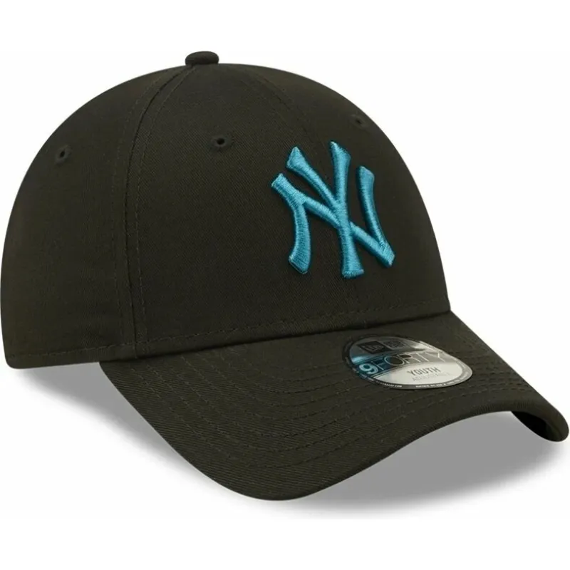 cepur-izliekta-melns-regulejams-berniem-9forty-league-essential-no-new-york-yankees-mlb-no-new-era