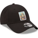 cepur-izliekta-melns-regulejams-9forty-patch-mona-le-louvre-no-new-era