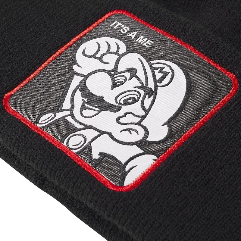 cepur-melns-its-a-me-bon-tri1-bros-mario-super-mario-bros-no-capslab