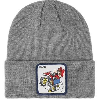 Cepur pelēks Motorcycle BON SUP2 Bros. Mario Super Mario Bros. no Capslab