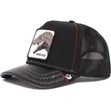 cepur-izliekta-truckeris-melns-snapback-monster-tyrant-king-the-farm-no-goorin-bros