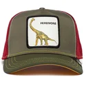 cepur-izliekta-truckeris-zals-snapback-herbivore-thunder-lizard-the-farm-no-goorin-bros