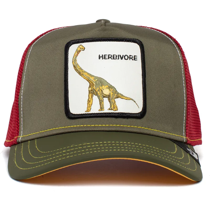 cepur-izliekta-truckeris-zals-snapback-herbivore-thunder-lizard-the-farm-no-goorin-bros