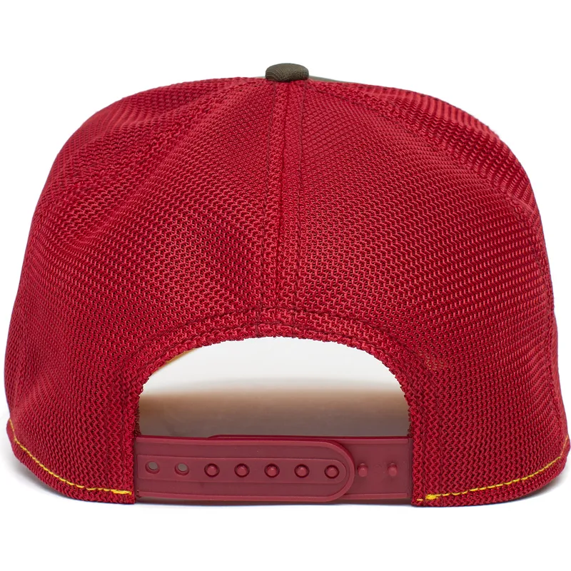 cepur-izliekta-truckeris-zals-snapback-herbivore-thunder-lizard-the-farm-no-goorin-bros