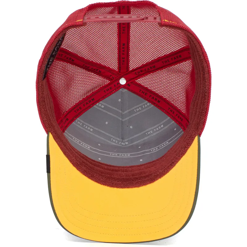 cepur-izliekta-truckeris-zals-snapback-herbivore-thunder-lizard-the-farm-no-goorin-bros