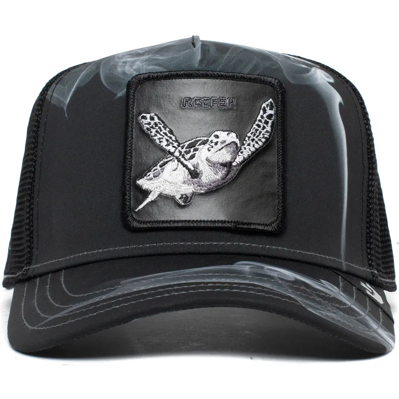 cepur-izliekta-truckeris-melns-snapback-reefer-madness-the-farm-no-goorin-bros