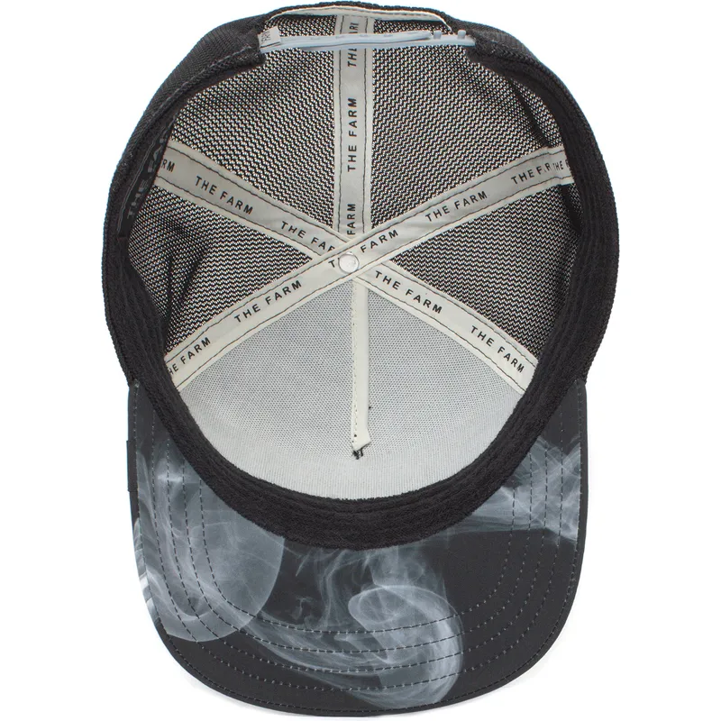 cepur-izliekta-truckeris-melns-snapback-reefer-madness-the-farm-no-goorin-bros