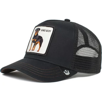 Goorin Bros. Pitbull Dog Bad Boy The Baddest Boy The Farm Black Trucker Hat
