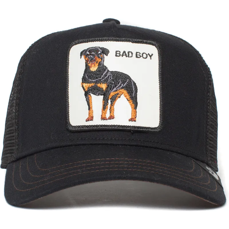 cepur-izliekta-truckeris-melns-snapback-bad-boy-the-baddest-boy-the-farm-no-goorin-bros