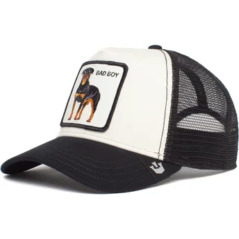 cepur-izliekta-soferis-melns-snapback-perro-rottweiler-bad-boy-the-baddest-boy-the-farm-the-farm-no-goorin-bros