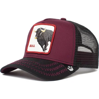 cepur-izliekta-truckeris-sarkans-snapback-the-bull-the-farm-no-goorin-bros