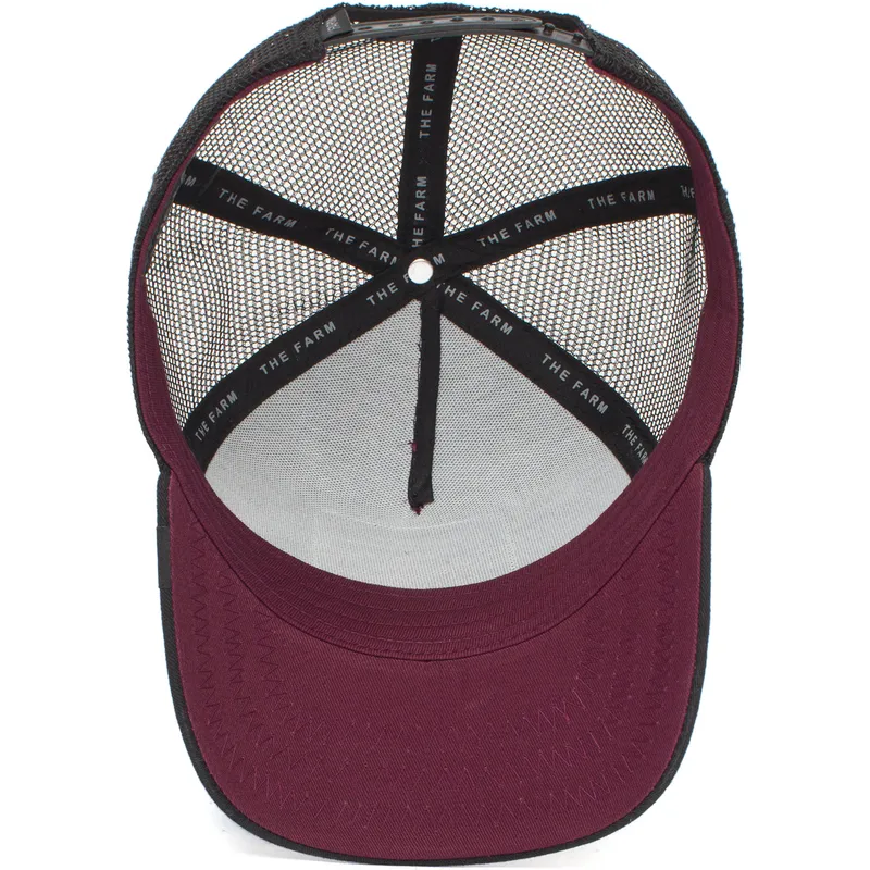 cepur-izliekta-truckeris-sarkans-snapback-the-bull-the-farm-no-goorin-bros