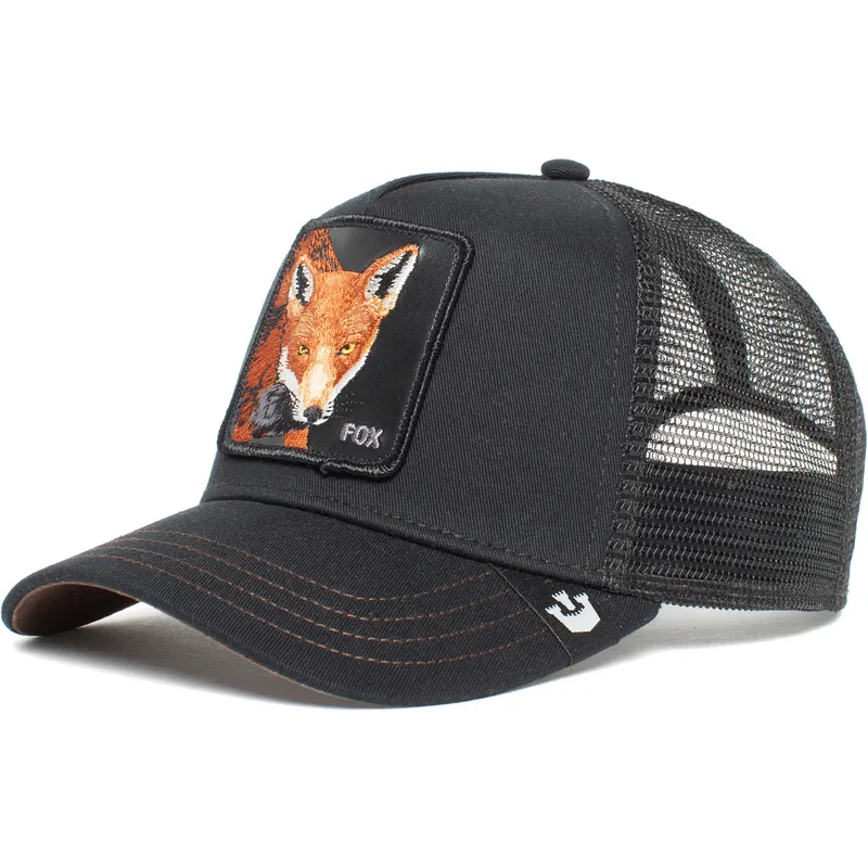 cepur-izliekta-truckeris-melns-snapback-the-the-farm-no-goorin-bros
