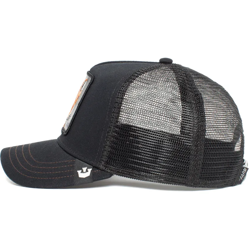 cepur-izliekta-truckeris-melns-snapback-the-the-farm-no-goorin-bros