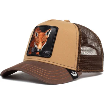 goorin-bros-the-fox-the-farm-braune-trucker-kappe-mit-fuchs
