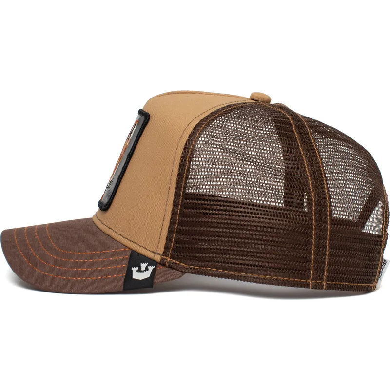 cepur-izliekta-truckeris-bruns-snapback-the-the-farm-no-goorin-bros