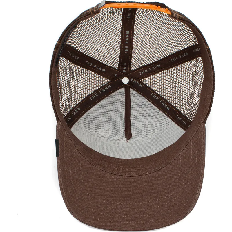 cepur-izliekta-truckeris-bruns-snapback-the-the-farm-no-goorin-bros