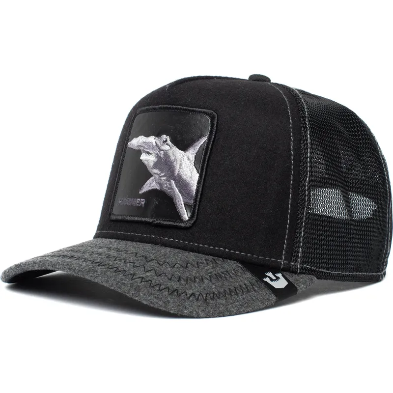 cepur-izliekta-truckeris-melns-snapback-martillo-hammer-nightmare-alley-the-farm-no-goorin-bros