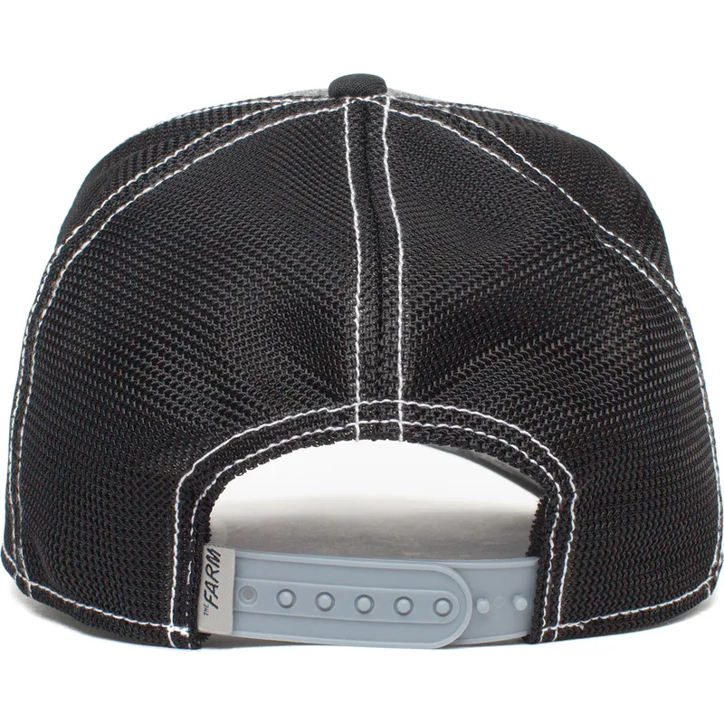 cepur-izliekta-truckeris-melns-snapback-maltese-rooster-the-farm-no-goorin-bros