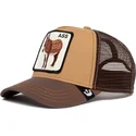 cepur-izliekta-truckeris-bruns-snapback-the-ass-the-farm-no-goorin-bros